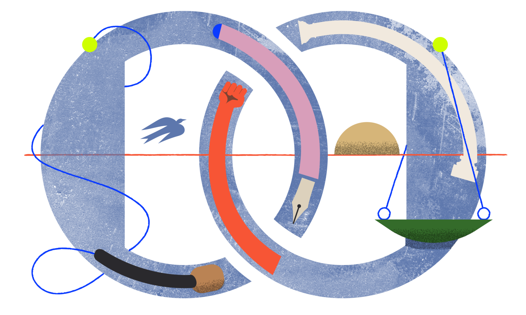 Logo van stichting Democratie en Media