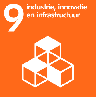 Icoon van SDG doelstelling 9